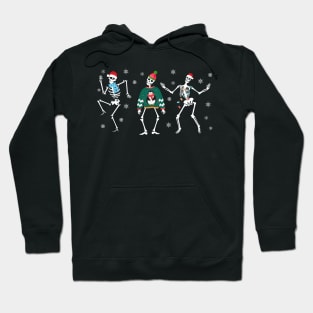 Dancing Skeletons Christmas Hoodie